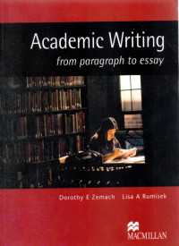 Image of Academic Writing From Paragraph To Essay
