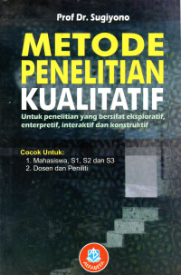 Image of Metode Penelitian Kualitatif
