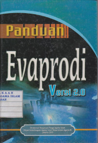 Image of PANDUAN EVAPRODI VERSI 2.0