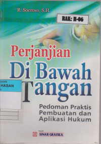 Image of PERJANJIAN DI BAWAH TANGAN