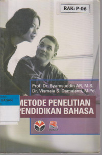 Image of METODE PENELITIAN PENDIDIKAN BAHASA