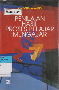 Image of PENILAIAN HASIL PROSES BELAJAR MENGAJAR