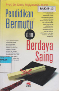 Image of PENDIDIKAN BERMUTU DAN BERDAYA SAING