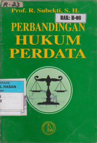 Image of PERBANDINGAN HUKUM PERDATA