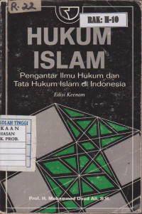 Image of HUKUM ISLAM : PENGANTAR ILMU HUKUM DAN TATA HUKUM ISLAM DI INDONESIA