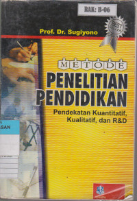 Image of METODE PENELITIAN PENDIDIKAN