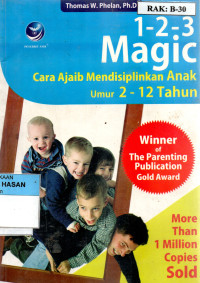 Image of 1-2-3 MAGIC CARA AJAIB MENDISIPLIN ANAK UMUR 2-12 TAHUN