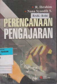 Image of PERENCANAAN PENGAJARAN