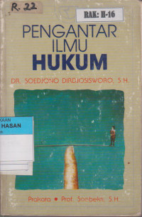 Image of PENGANTAR ILMU HUKUM