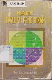 Image of PENGANTAR EVALUASI PENDIDIKAN