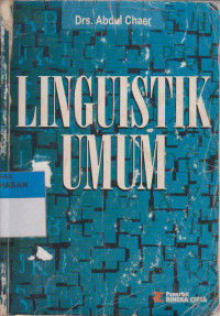 Image of LINGUISTIK UMUM