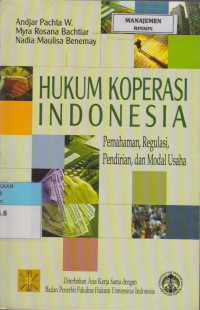 Image of HUKUM KOPERASI INDONESIA