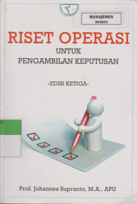Image of RISET OPERASI UNTUK PENGAMBILAN KEPUTUSAN