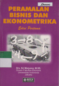 Image of PERAMALAN BISNIS DAN EKONOMETRIA
