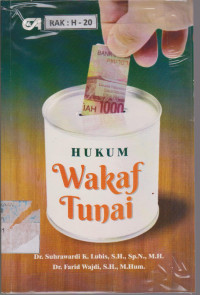 Image of HUKUM WAKAF TUNAI
