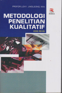 Image of METODOLOGI PENELITIAN KUALITATIF