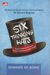 Image of SIX THINKING HATS