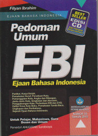Image of Pedoman Umum EBI Ejaan Bahasa Indonesia