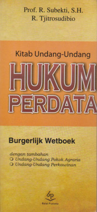 Image of Kitab Undang-undang Hukum Perdata