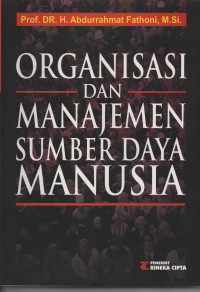 Image of Organisasi & Manajemen Sumber Daya Manusia