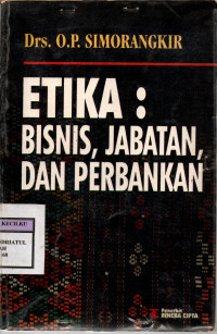 Image of Etika Bisnis, Jabatan dan Perbankan