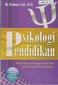 Image of Psikologi Pendidikan Model Pengembangan Kreativitas dalam Praktik Pembelajaran