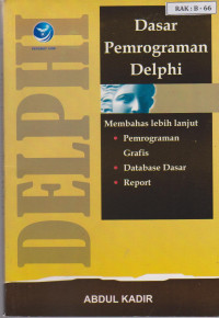 Image of Dasar Pemograman Delphi
