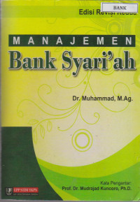 Image of Manajemen Bank Syari'ah