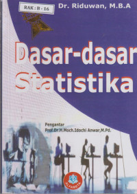 Image of Dasar - Dasar Statistika