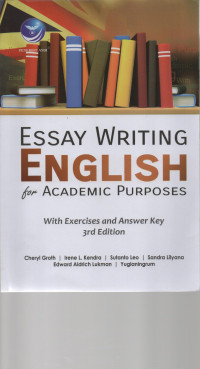 Image of Essay Writing English for Academic Purpose