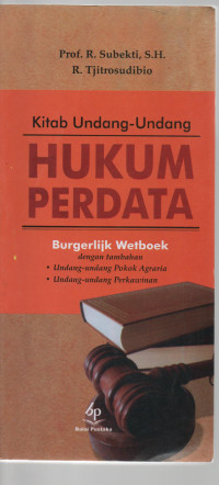 Image of Kitab Undang-undang Hukum Perdata