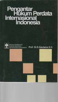 Image of Pengantar Hukum Perdata Internasional Indonesia