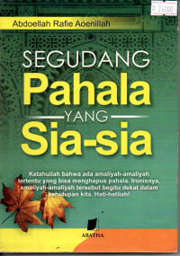Image of Segudang Pahala yang Sia-Sia